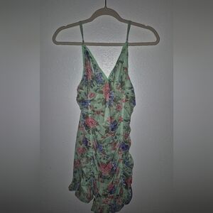 Floral Halter Dress